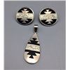 Image 1 : Julius Keyonnie Pendant and Earrings
