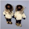 Image 1 : Pair of Inuit Eskimo Dolls