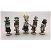 Image 2 : Group of Five Mini Hopi Kachinas