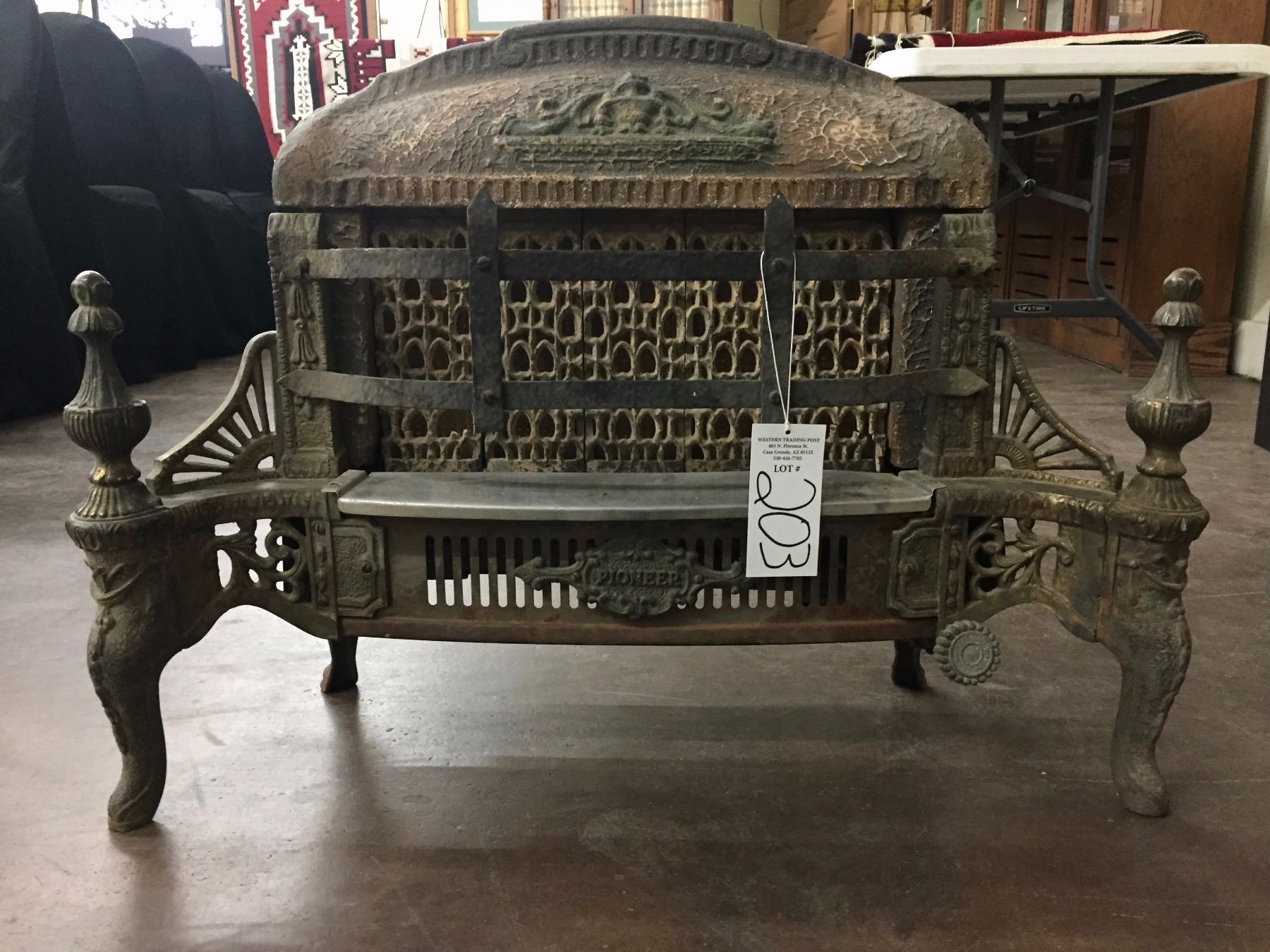 Antique Pioneer Room Heater
