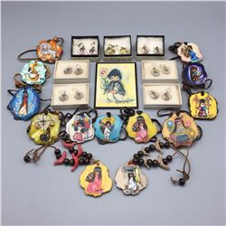 Group of DeGrazia Jewelry etc.