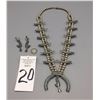 Image 10 : Vintage Petitpoint Squash Blossom Set