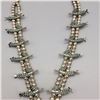 Image 4 : Vintage Petitpoint Squash Blossom Set