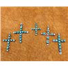 Image 1 : Group of 5 Mid-Century Crosses