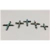 Image 2 : Group of 5 Mid-Century Crosses