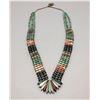 Image 1 : Exquisite Handmade Pueblo Multi-stone Necklace