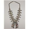 Image 3 : Rainbow Man Squash Blossom Necklace Set