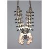Image 9 : Rainbow Man Squash Blossom Necklace Set