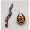 Image 1 : Pair of Huichol Beaded Items