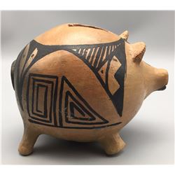 Vintage Pottery Piggy Bank