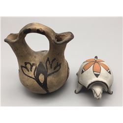 Pair of Cochiti Pots