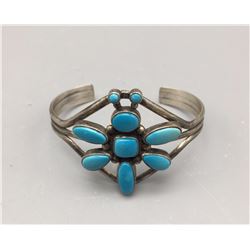 Turquoise Cluster Bracelet - Linkin