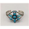 Image 1 : Turquoise Cluster Bracelet - Linkin