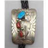 Image 1 : Turquoise and Coral Bolo