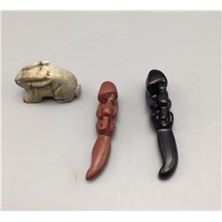 3 Zuni Fetishes