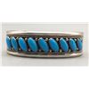 Image 1 : Turquoise and Sterling Silver Bracelet - Livingston