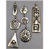 Image 1 : Group of 7 Hopi Pendants