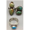 Image 2 : 3 Turquoise Rings
