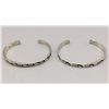 Image 2 : Pair Hopi Overlay Bracelet - Joe Josytewa