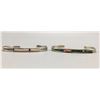 Image 2 : Pair of Sterling Silver Inlay Bracelets