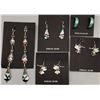 Image 1 : 5 Pair of Inlay Earrings