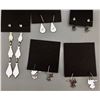Image 2 : 5 Pair of Inlay Earrings