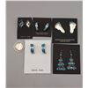 Image 1 : 5 Pair of Turquoise Earrings