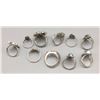 Image 2 : Group of 10 Rings