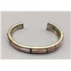 Image 2 : Sterling Inlay Bracelet by Wilma Gilbert