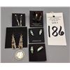 Image 3 : 5 Pair of Inlay Earrings
