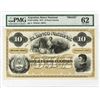 Image 1 : Banco Nacional. 1873, 10 Pesos Fuertos uniface Front Proof.