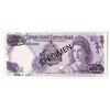 Image 1 : Cayman Islands Currency Board, 1974 Unlisted Specimen Banknote.