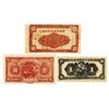 Image 2 : China Private & Local Banknote Trio, ca. 1920's-1940's.