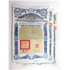 Image 1 : Chinese Government 5% Gold Loan of 1912 Bond Trio.