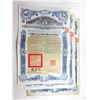 Image 1 : Chinese Government 5% Gold Loan of 1912 Bond Trio.