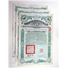 Image 1 : Chinese Government 5% Gold Loan of 1912 Issued Bond Trio.