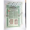Image 1 : Imperial Chinese Government 5% Tientsin-Pukow Railway Supplementary Loan, 1911 Issued Trio of Bonds,