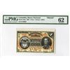 Image 1 : Banco Nacional de La Republica de Colombia, 1888, 1 Peso Proof Banknote.