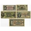 Image 1 : Republica de Colombia, 1904 Issue Banknote Quintet.