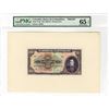 Image 1 : Banco de la Republica, 1926, 10 Pesos Oro Proof Banknote.