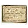 Image 1 : Caisse Patriotique de Lyon, ND (1793), Issued Siege of Lyon Note.