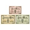 Image 1 : Darmstadt 1918 Notgeld Trio.