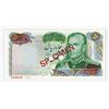Image 2 : Bank Markazi Iran, SH1350 (1971), Specimen Banknote.