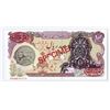 Image 2 : Bank Markazi Iran, ND (ca. 1980), Specimen Banknote.