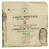 Image 1 : Palmanova, Commissione Di Finanza, 1848 Issue Banknote.