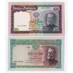 Banco de Portugal, 1954-1961, Issued Pair.