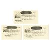 Image 1 : Northumberland Bank, 18xx (ca.1830-50's) Proof Provincial Banknote Trio.
