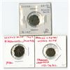 Image 1 : Judea, 103 BC-70 AD, Trio of coins.