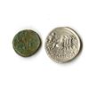 Image 2 : Roman Empire, 2nd-4th Century BC, Pair of Coins.