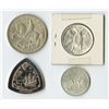 Image 2 : Bermuda, Great Britain, Greece, East Africa. Quartet of Coins.
